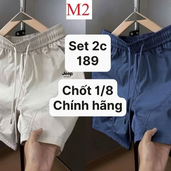 01/08 Set 2c quần short gió JEEP #N01832 - Set 2 - XL