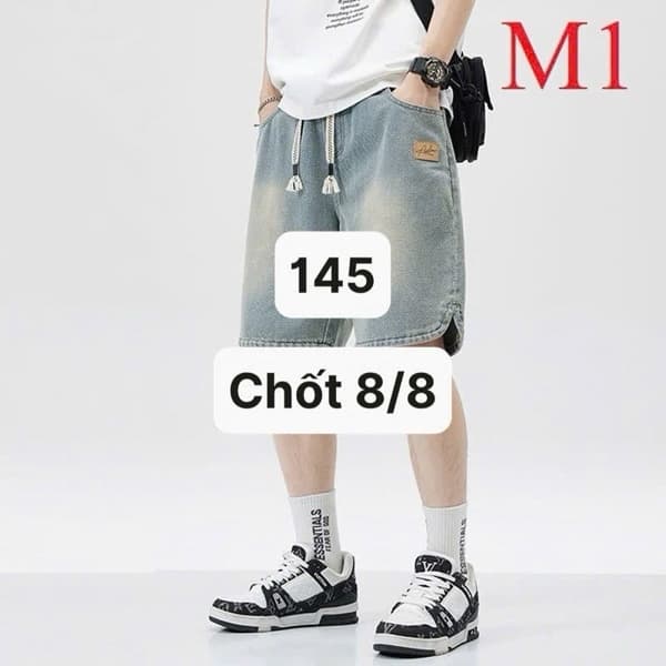 08/08 Quần jean lửng nam #N08817 - M2 - 2XL