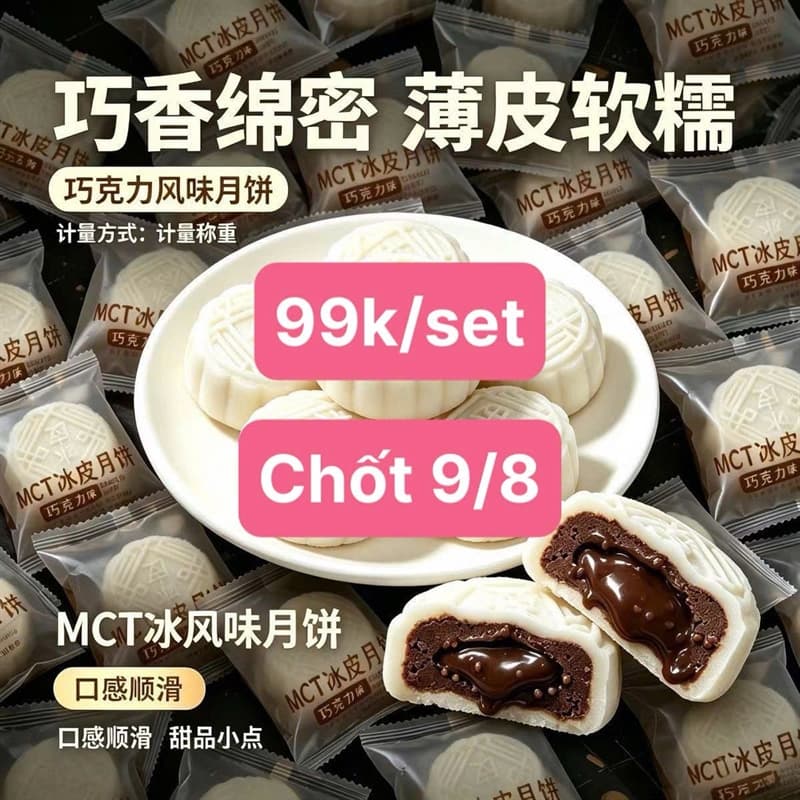 09/08 Set bánh trung thu socola chảy #N09835