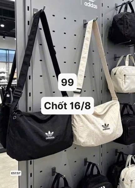 16/08 Túi đeo vai ADIDAS #N16840 - Trắng