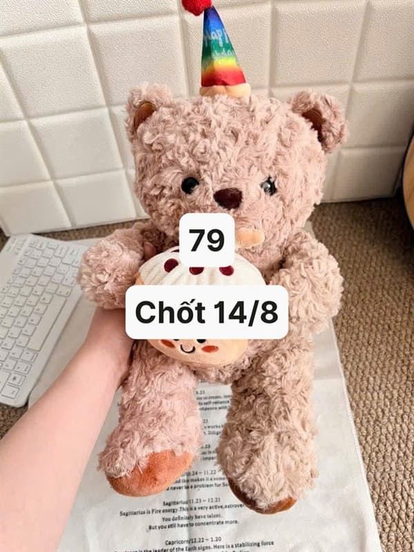 14/08 Gấu bông sinh nhật #L14801
