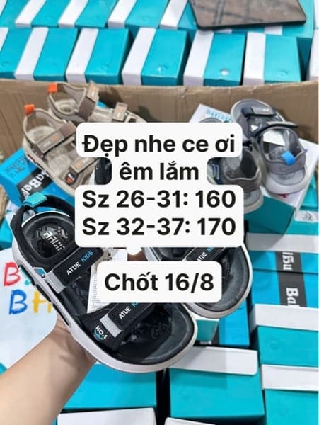 16/08 Goày sandal bé trai #N16835 - M1 - 29