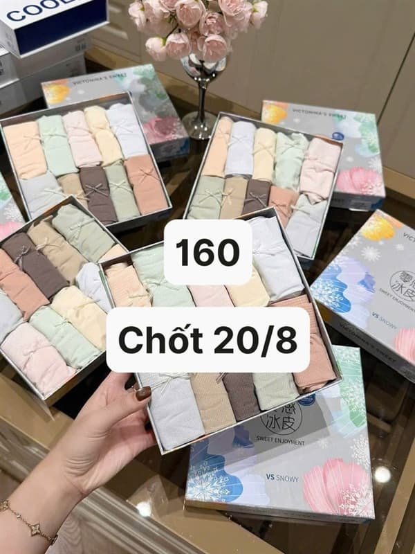 20/08 Set hộp quần chip #L20802