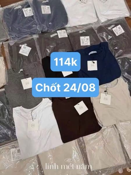 24/08 Áo thun ôm dài tay MQ #N240849 - Hồng - L