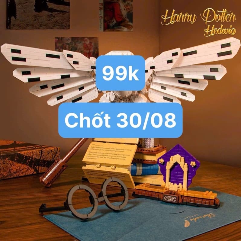 30/08 Bộ lego mô hình cú HEDWIG #N30802