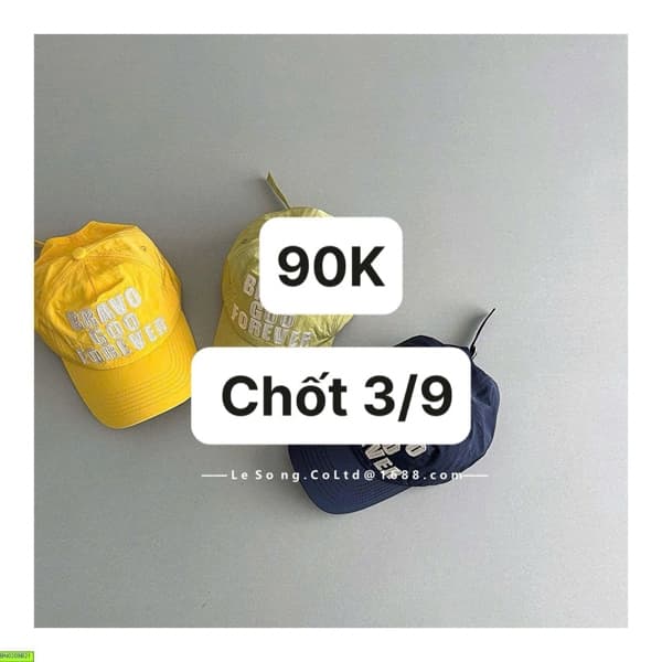03/09 Mũ kết CHU BRAVO #N03947 - Than
