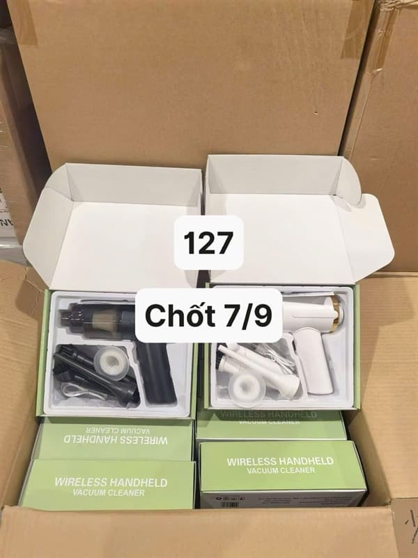 07/09 Set máy hút bụi cầm tay AMAZON #L7901