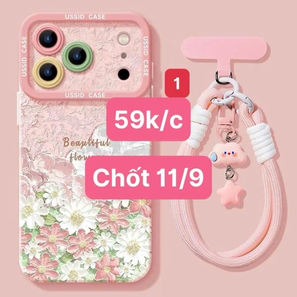 11/09 Ốp điện thoại kèm dây #N11927 - M10 - ip13