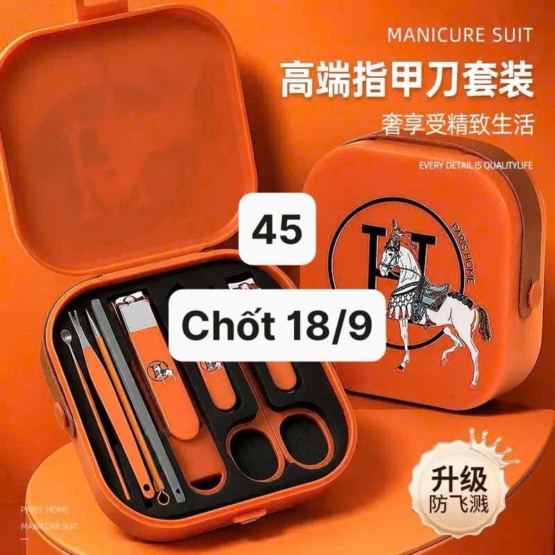 18/09 Set hộp cắt móng đa năng hình ngựa #M180906
