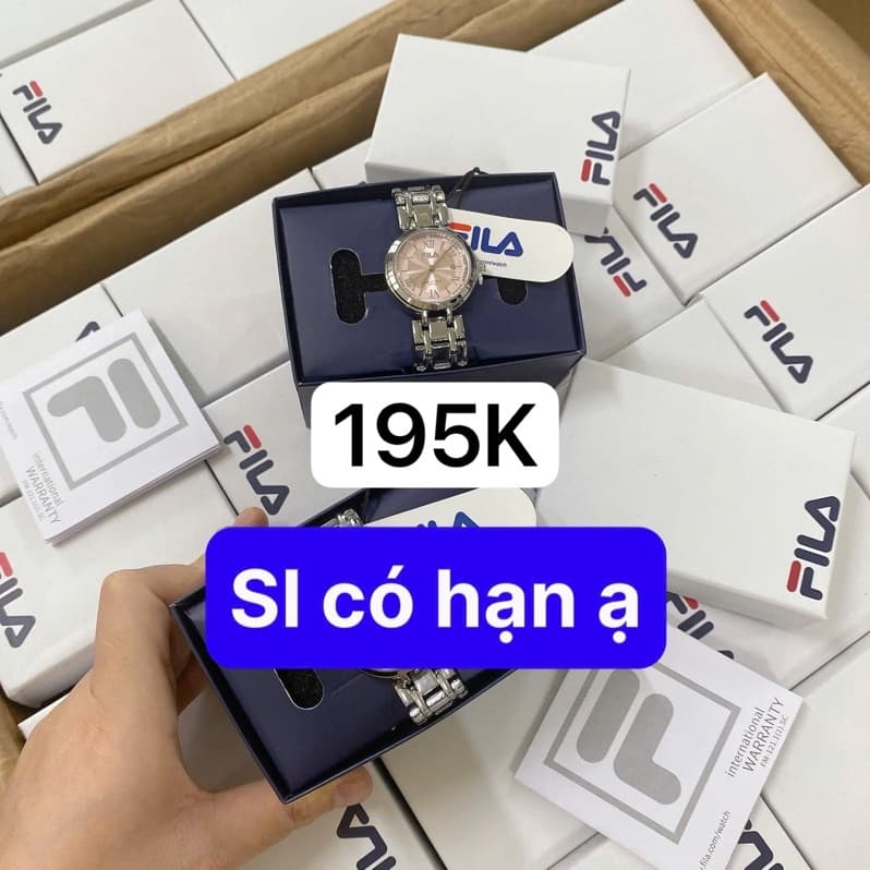 Đồng hồ FILA kim loại mặt tròn