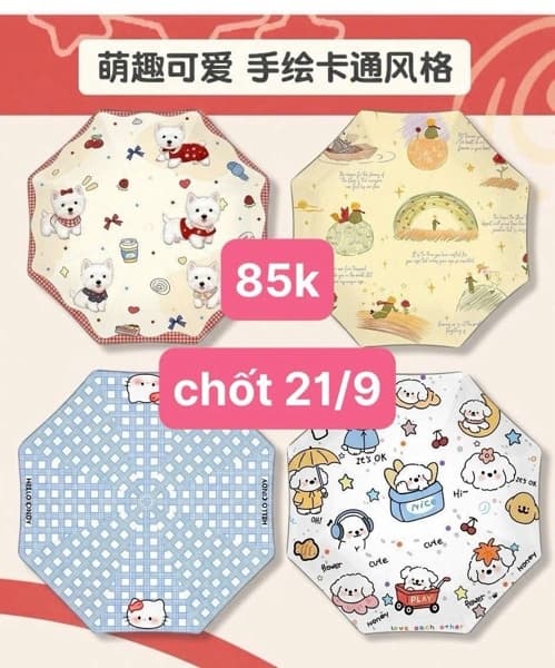 21/09 Ô hoạ tiết hoạt hình cho bé #N21905 - m1